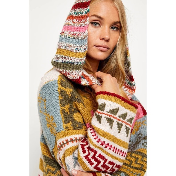 Free People NWT Canyon Vibes Knit Cardigan SZ XS/S - Picture 11 of 13